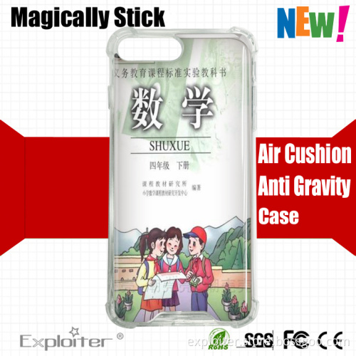 Exploiter oem factory china crystal tpu case with hard plastic clear cell phone case for iphone 7 plus transparent price